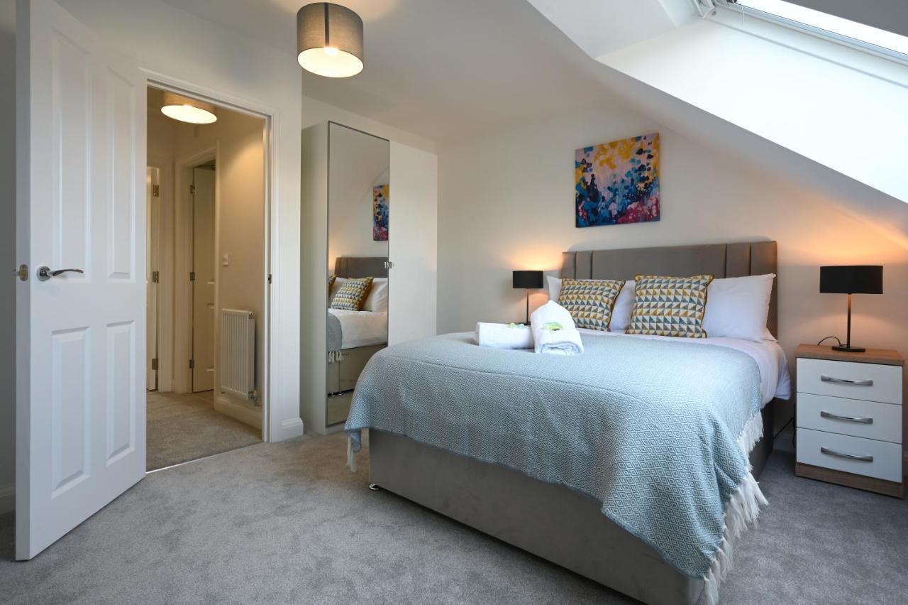 Luxury 4 Bed House With Gated Parking In The Heart Of Birmingham! Apartment Exterior photo